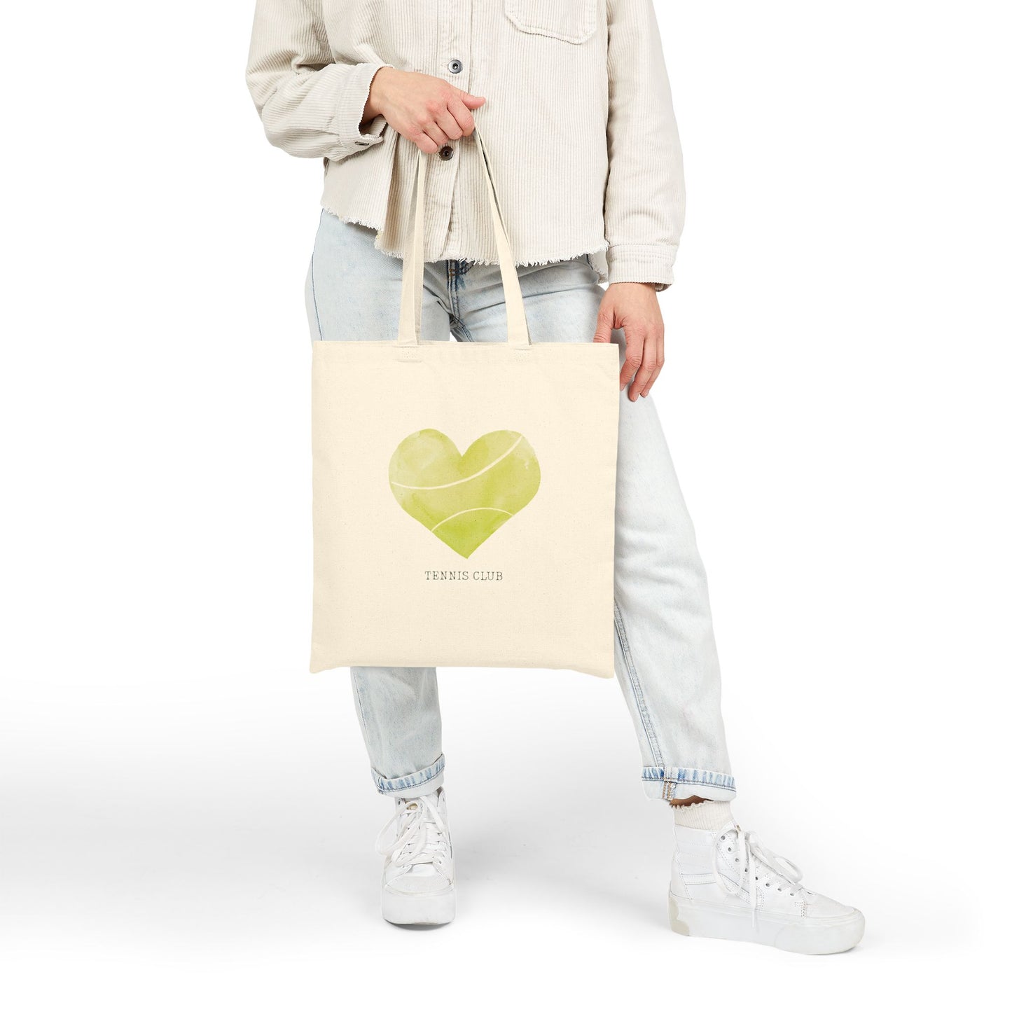 Tennis Club Canvas Tote