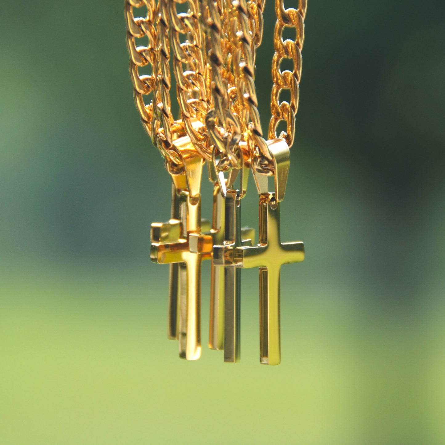 Gold Cross Chain
