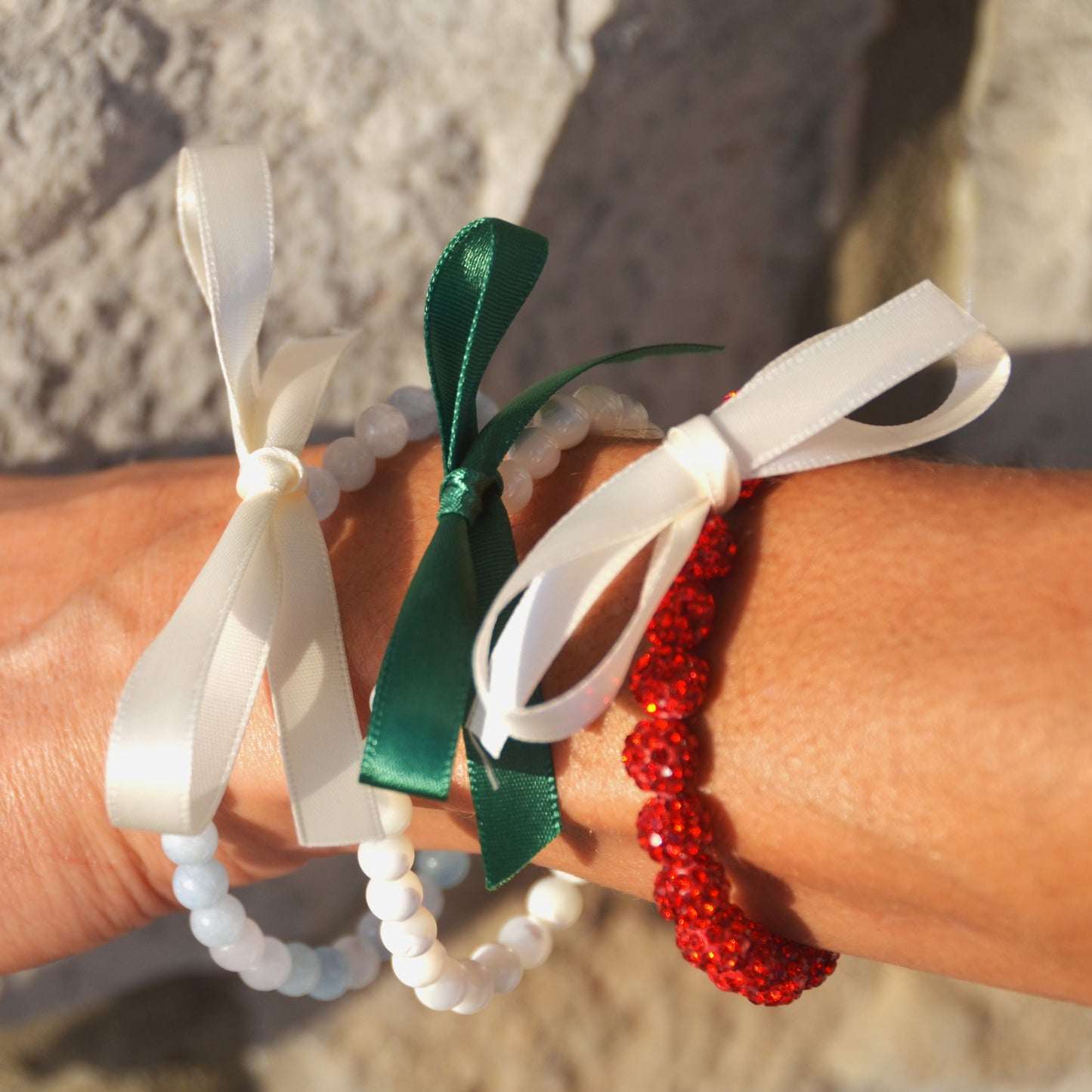 Holiday Bow Bracelet