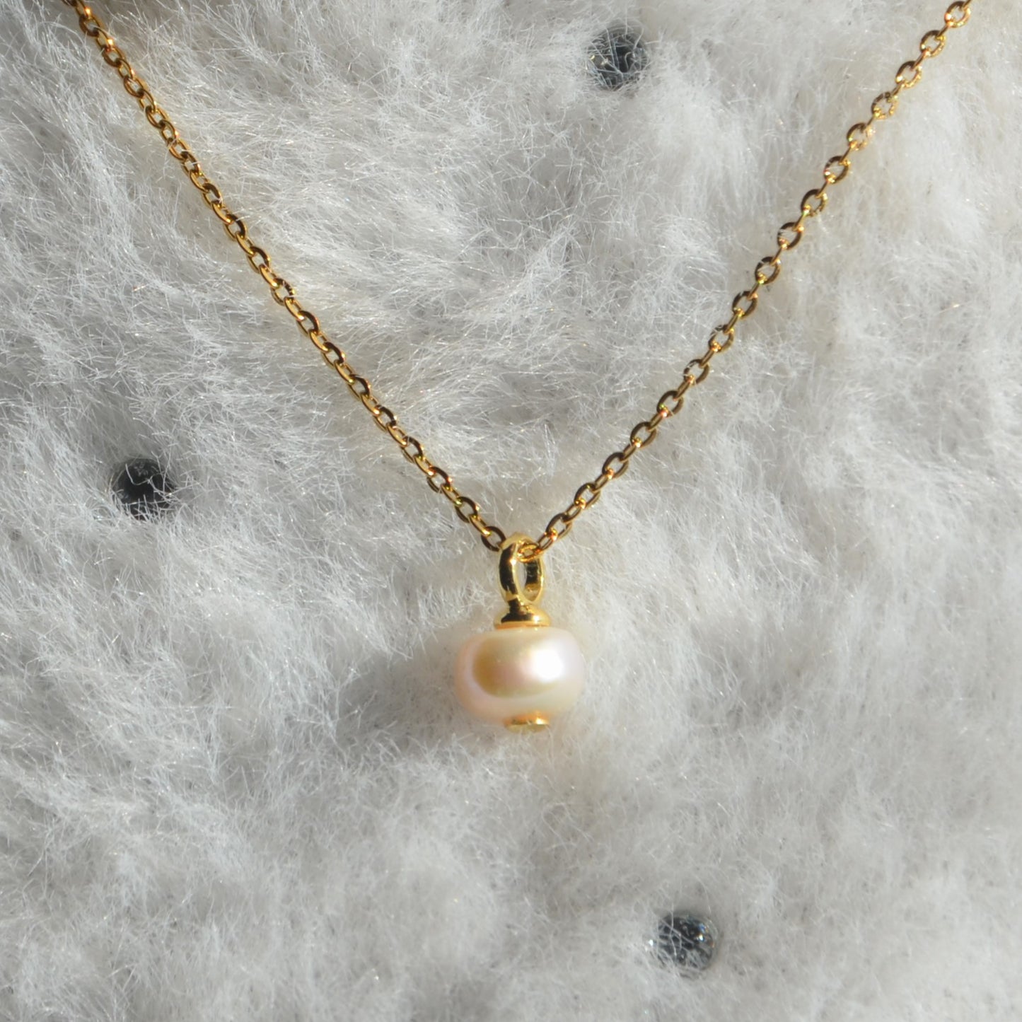 Pearl & Diamond Necklace