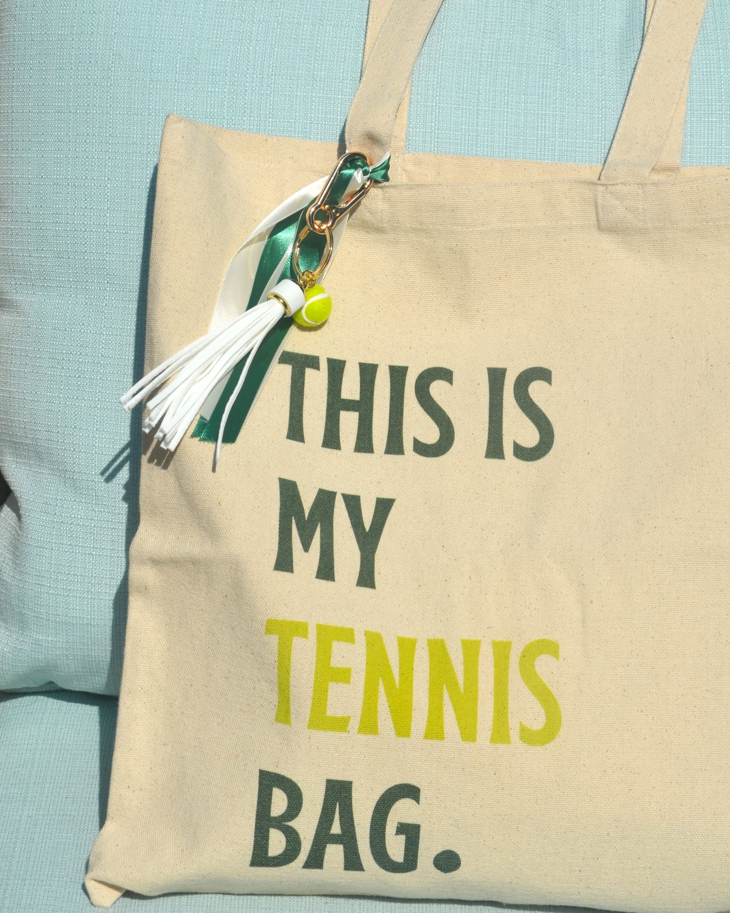 This is My Tennis Bag Canvas Tote