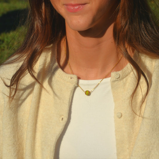 Sparkly Sports Ball Necklace