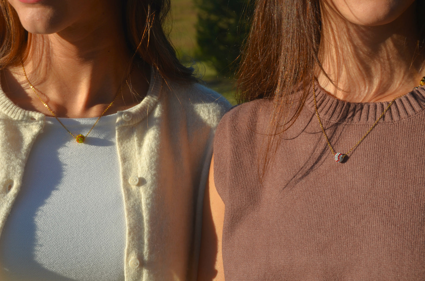 Sparkly Sports Ball Necklace