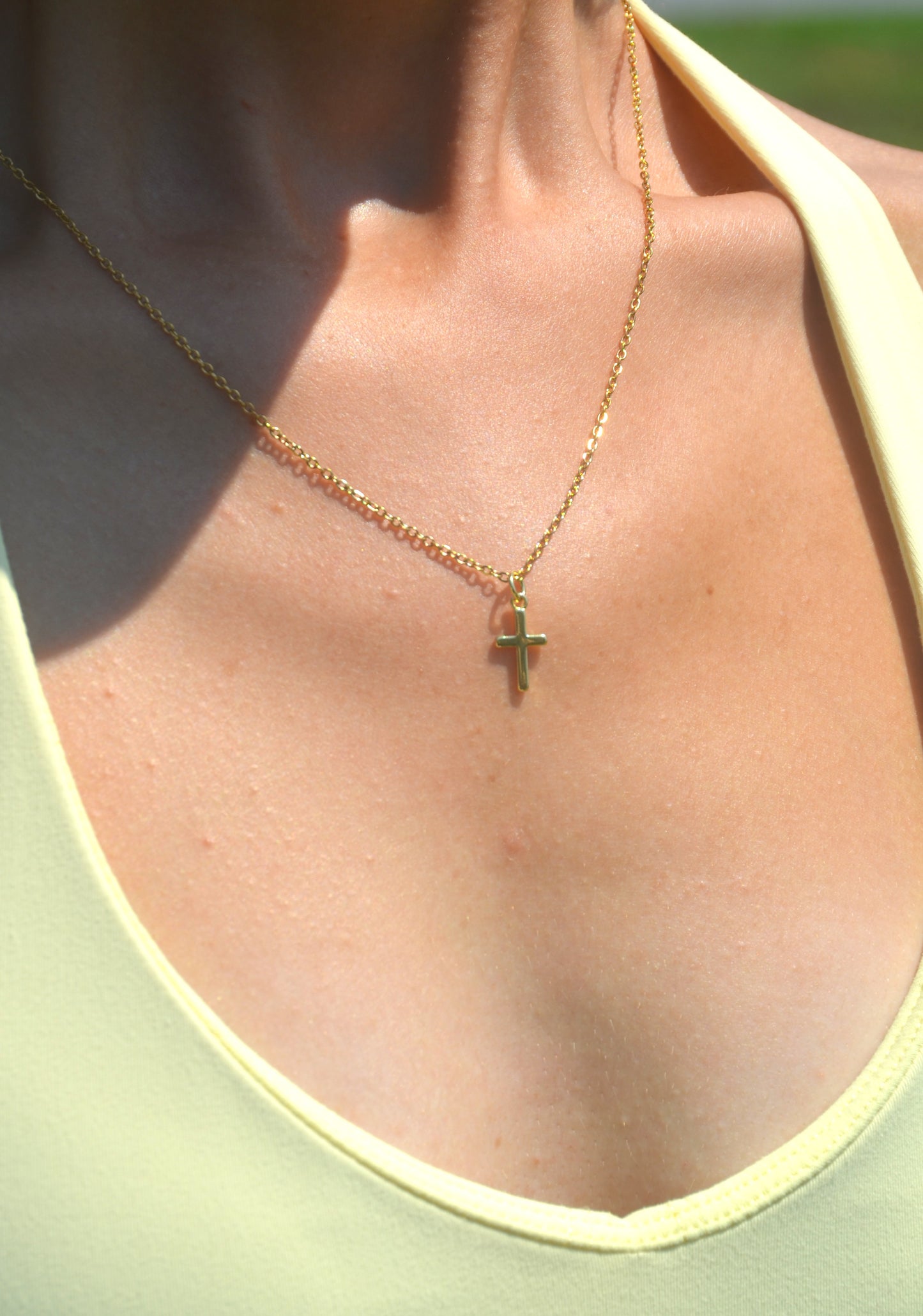 Mini Cross Necklace