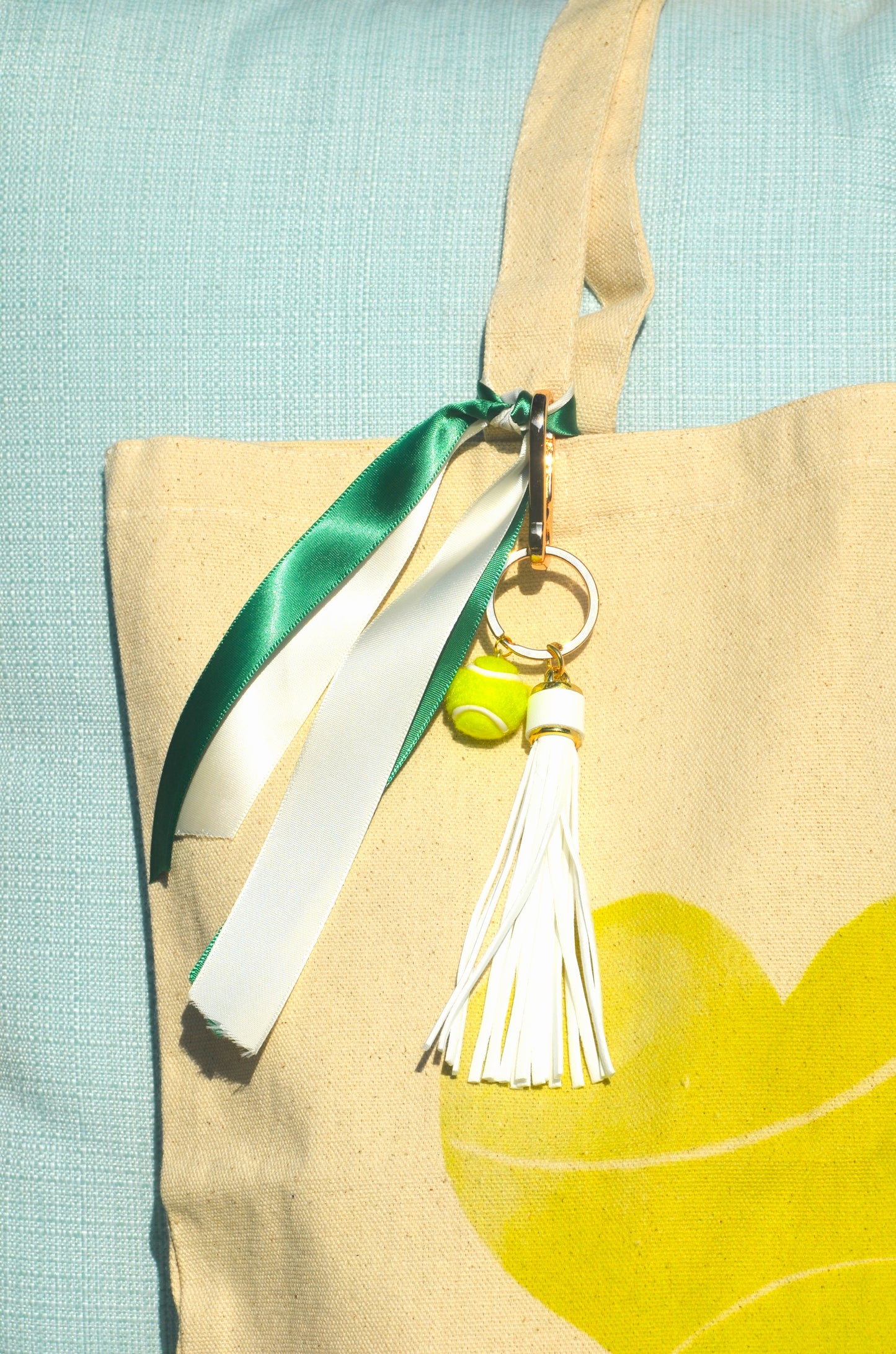 Tennis Club Canvas Tote